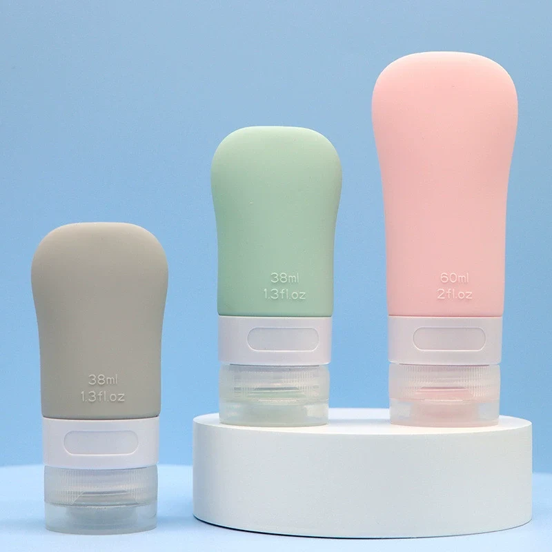 38 ml Ladylike -Silikon -Reise -Kosmetikflasche im damenhaften Stil