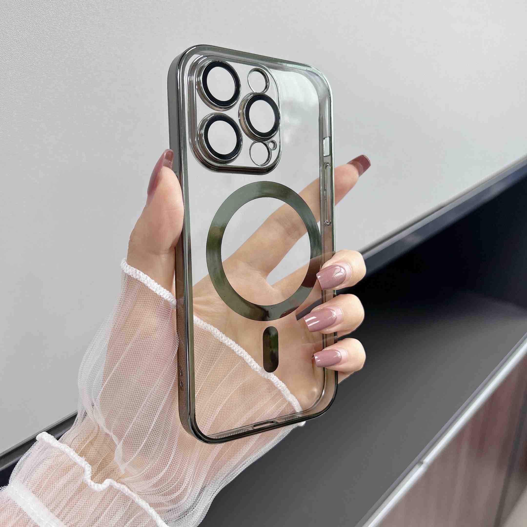 Elektroplierendes magnetisches Mobiltelefongehäuse
